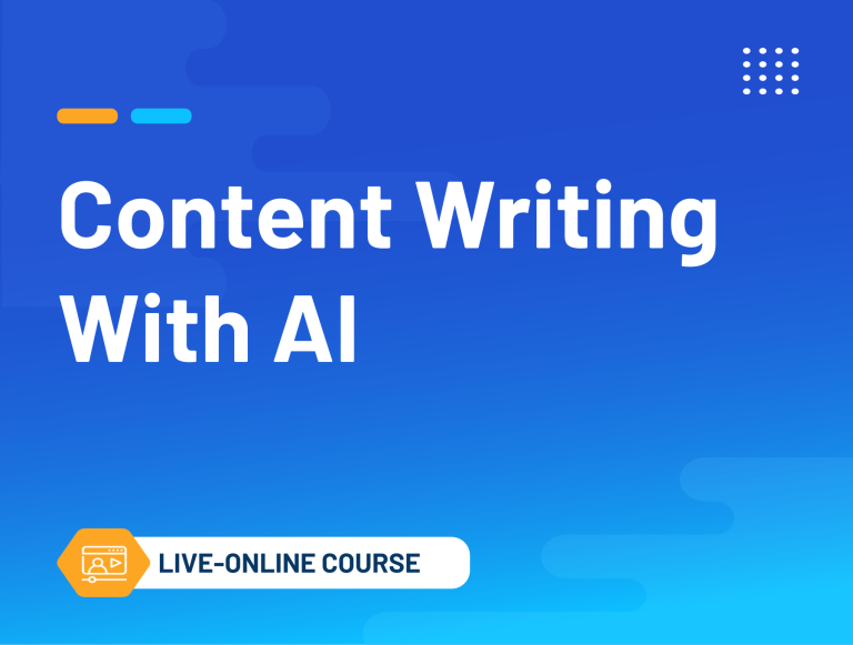 Content Writing With AI-live