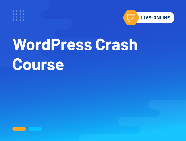 WordPress Crash Course-online