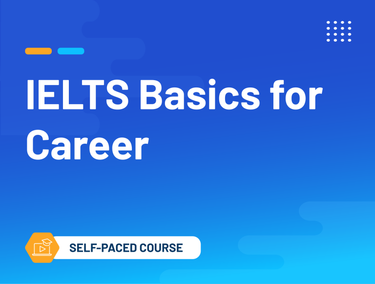 IELTS Basics for Career