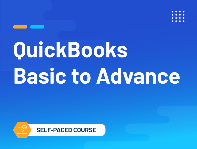 QuickBooks Basic to Advance
