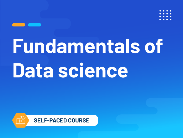 Fundamentals of Data science