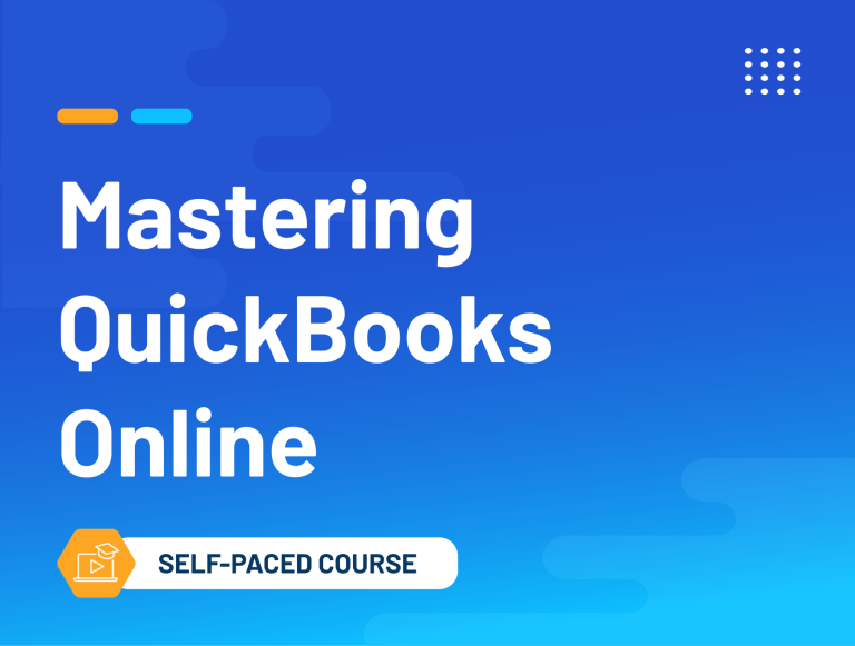 Mastering QuickBooks Online