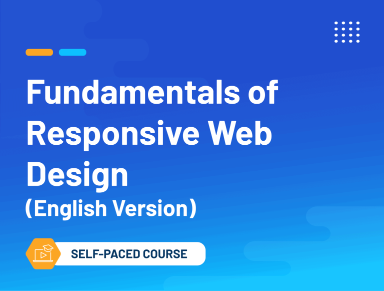 Fundamentals of Responsive Web Design (English Version)