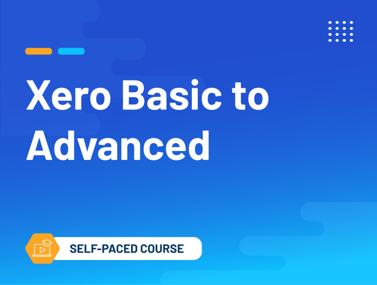 Xero Basic to Advanced