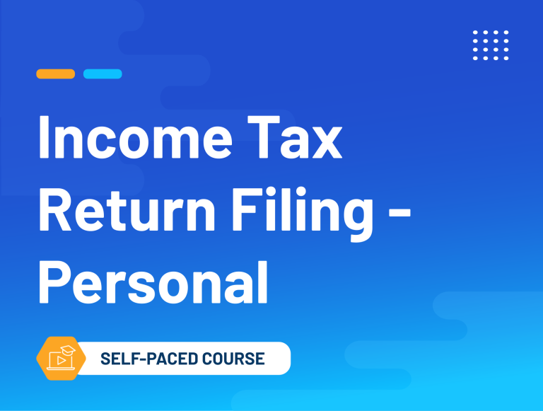 Income Tax Return Filing - Personal