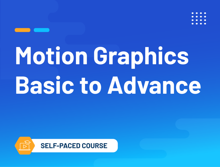 Motion Graphics Basic to Advance