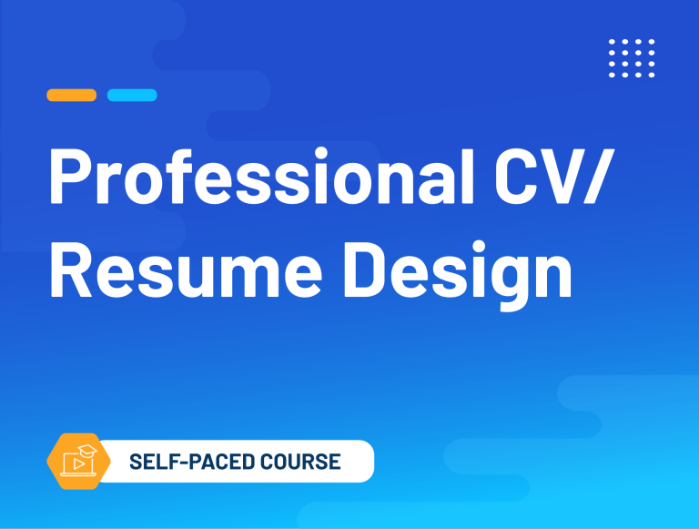 Professional CV/ Resume Design
