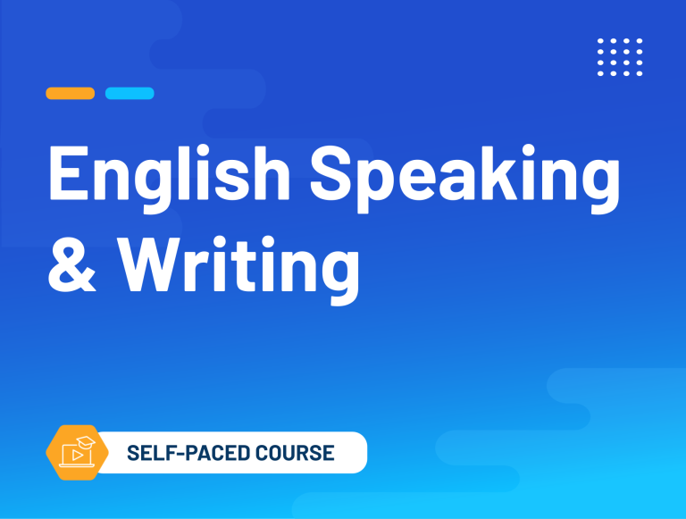English Speaking & Writing