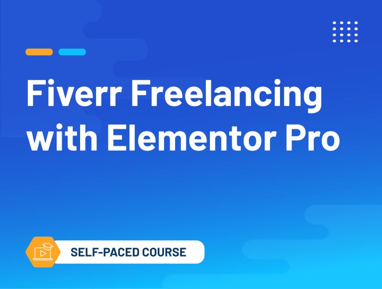 Fiverr Freelancing with Elementor Pro